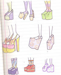 shoes illustration